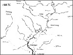 Map of Arun River